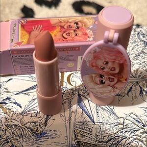 Kimchi Chic x Trixie Mattel LOLips collab neutral lipstick shade